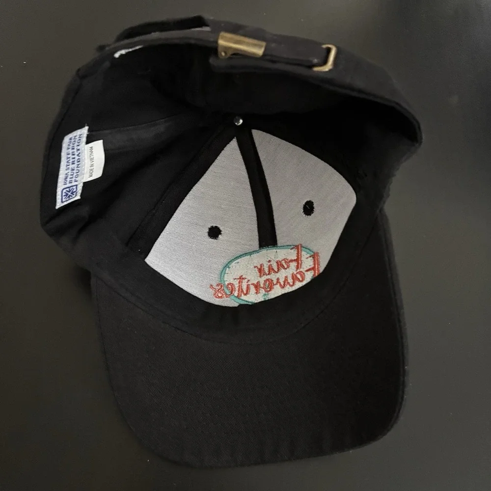 2019 Iowa State Fair Fair Favorites Hat Black OSFM‎ Strapback